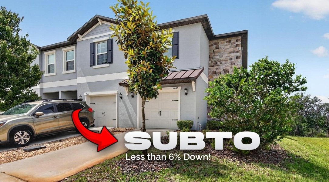🏘️ 4.75% Subto Townhome in Zephyrhills FL 📉 Up to $3,750/mo on Airbnb 📊 Solar + EV ☀️ Less than 6% Down 🪙 NO Pre-approval or Credit Check ⛔