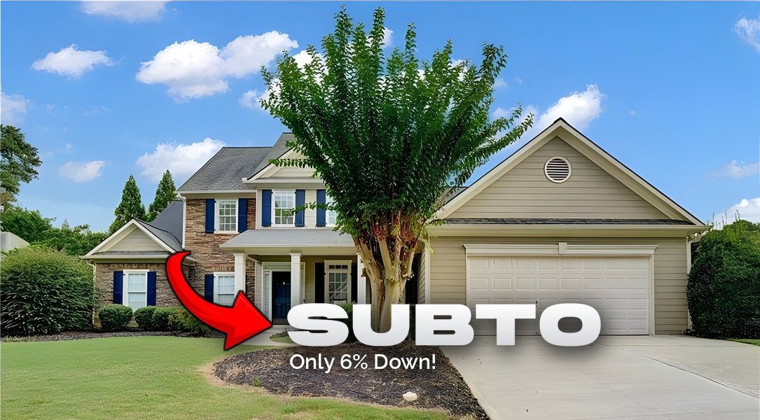🧱 5 Bed Brick Subto in Powder Springs GA 🏰 3,581 Sqft 🧳 Mid Term + Co-Living Play 🎯 Only 6% Down 🧭 NO Pre-approval or Credit Check 🌳