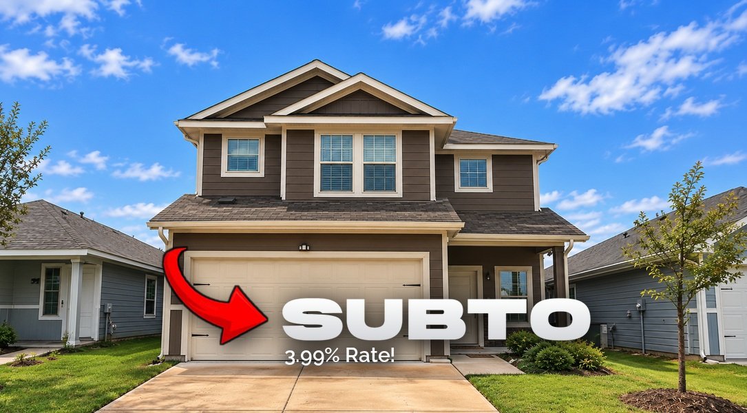 ✨ 2025 Build 4 Bed Subto in Princeton TX 🧊 3.99% Rate 🛶 Airbnb $3,500+/mo 🍀 Only 9% Down 🛑 NO Pre-approval or Credit Check