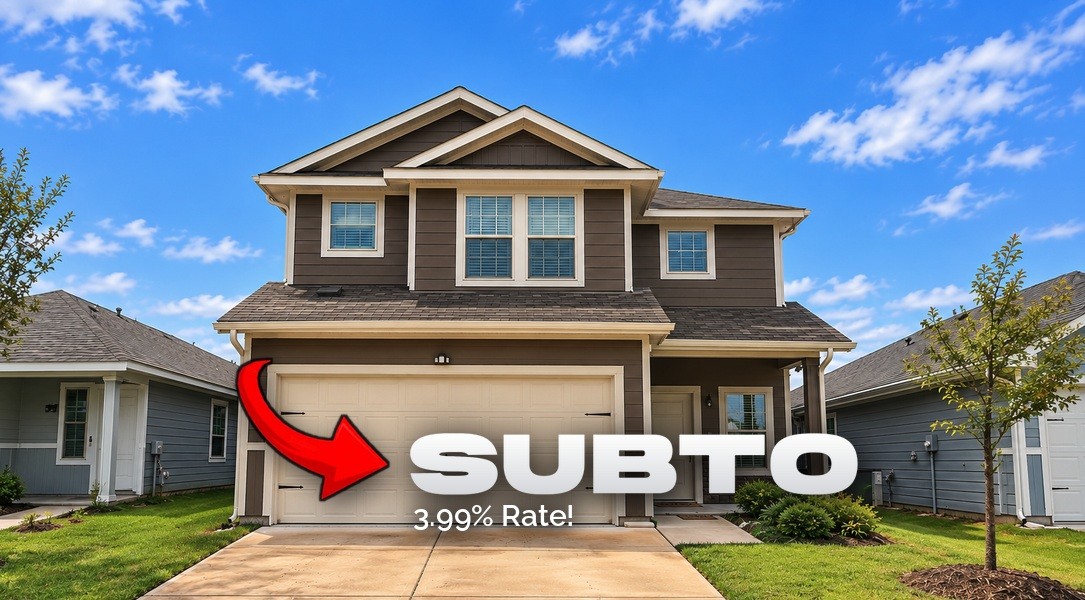 โจ 2025 Build 4 Bed Subto in Princeton TX ๐ง 3.99% Rate ๐ถ Airbnb $3,500+/mo ๐ Only 9% Down ๐ NO Pre-approval or Credit Check