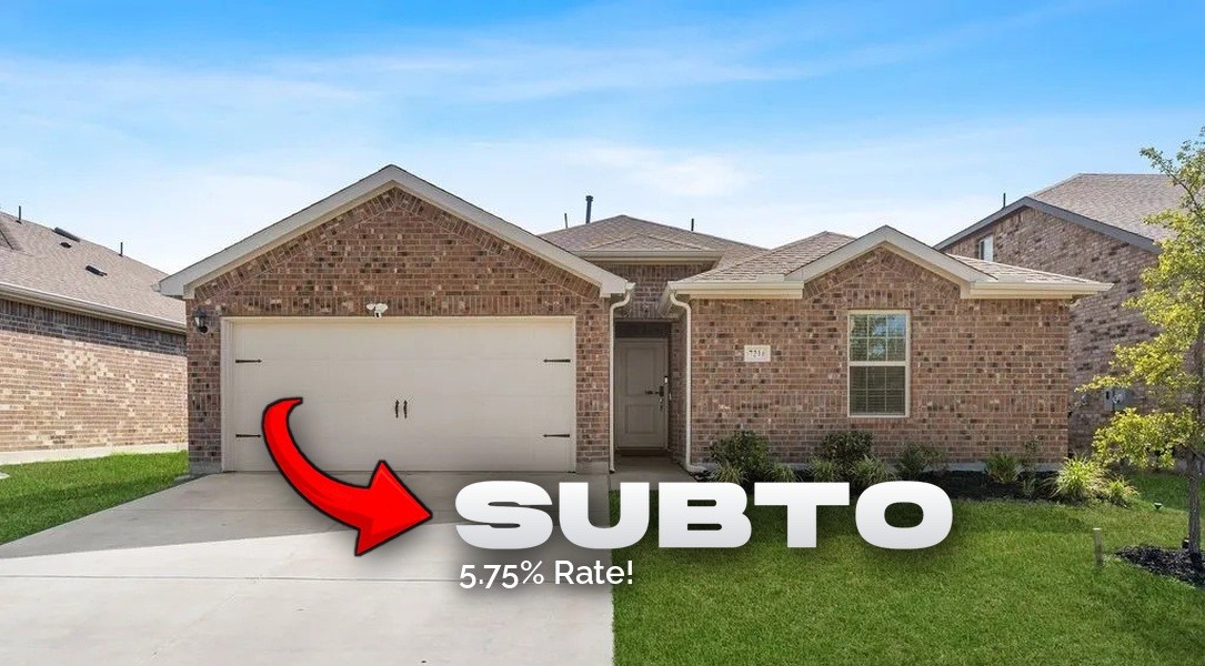 ๐ค McKinney TX Subto at 5.75% ๐ 2024 Build, 3 Bed ๐ผ MTR Up to $4,500/mo ๐ Only 9% Down ๐ฆ NO Pre-approval or Credit Check