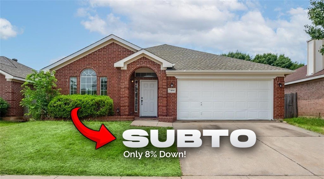 NO Payment Until Jan 2027 ๐๏ธ Fort Worth TX Subto ๐ 4 Bed Off Chisholm Trail ๐ฃ๏ธ Rent by the Room ๐ช Only 8% Down ๐ NO Pre-approval