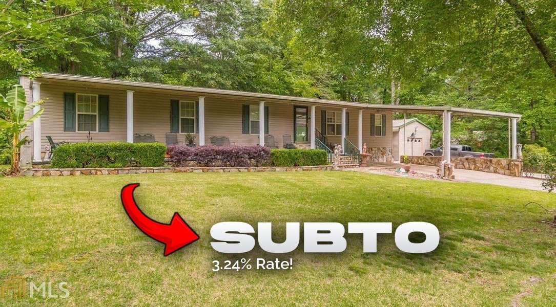 🔒 3.24% Locked In 🍑 Douglasville GA Subto 🧾 NO HOA Dues 🎟️ $25k down + CC 🛌 Rent by the Room ✋ NO Pre-approval or Credit Check