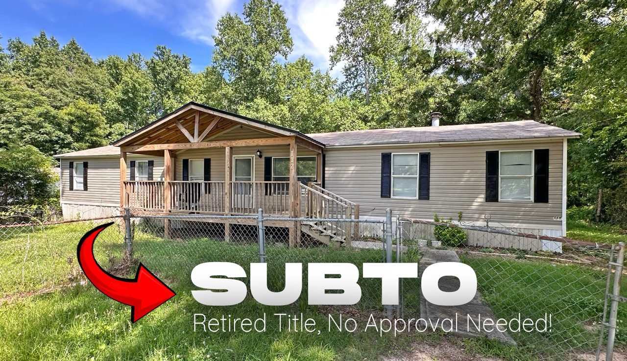 SUBTO Manufactured Home in Locust Grove GA ๐ฅ๐ฅ Cash Flows on LTR ๐ฐ Retired Title ๐ No HOA or Rental Restrictions ๐ NO Pre-approval or Credit Check ๐ซ