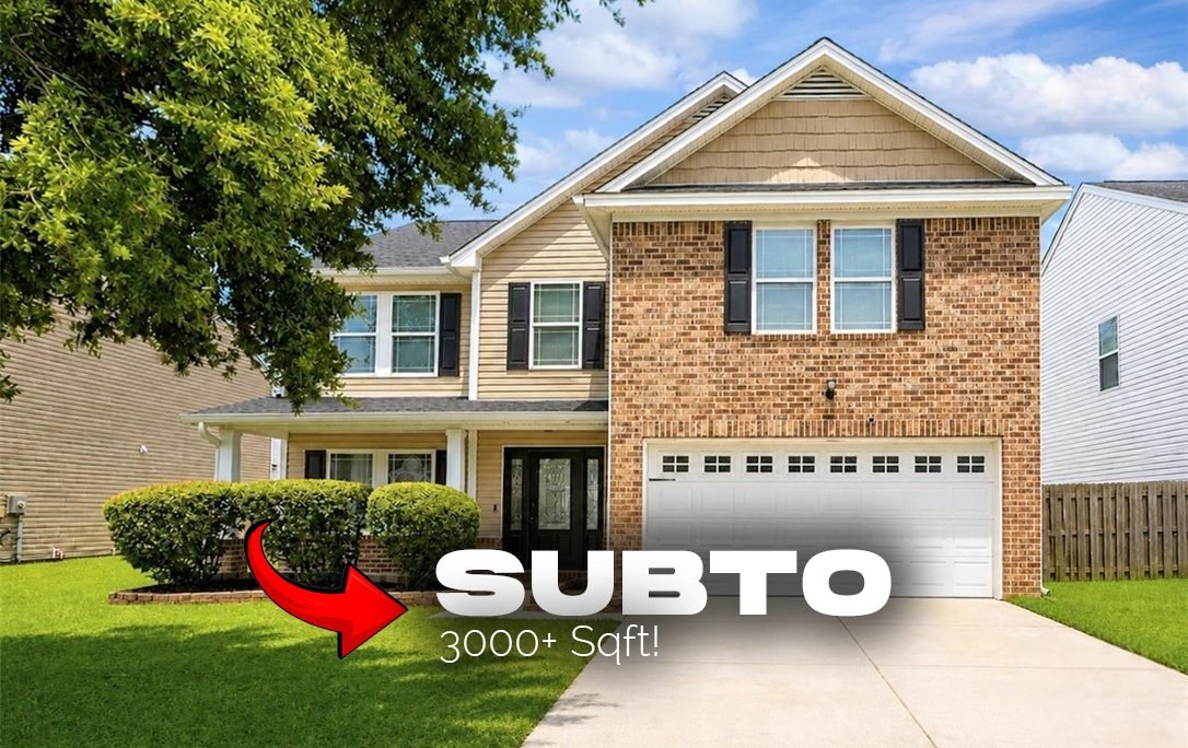 🏡 SUBJECT-TO in Savannah GA 🔥🔥 5 Bed / 3 Bath, 3,236 Sqft 🔑 STR CASH COW 🐮 💸 Take Over the Existing Financing 🙌 No Bank, No New Loan 🌳 Move-In Ready Near the Ports 💵 Only 7% Down