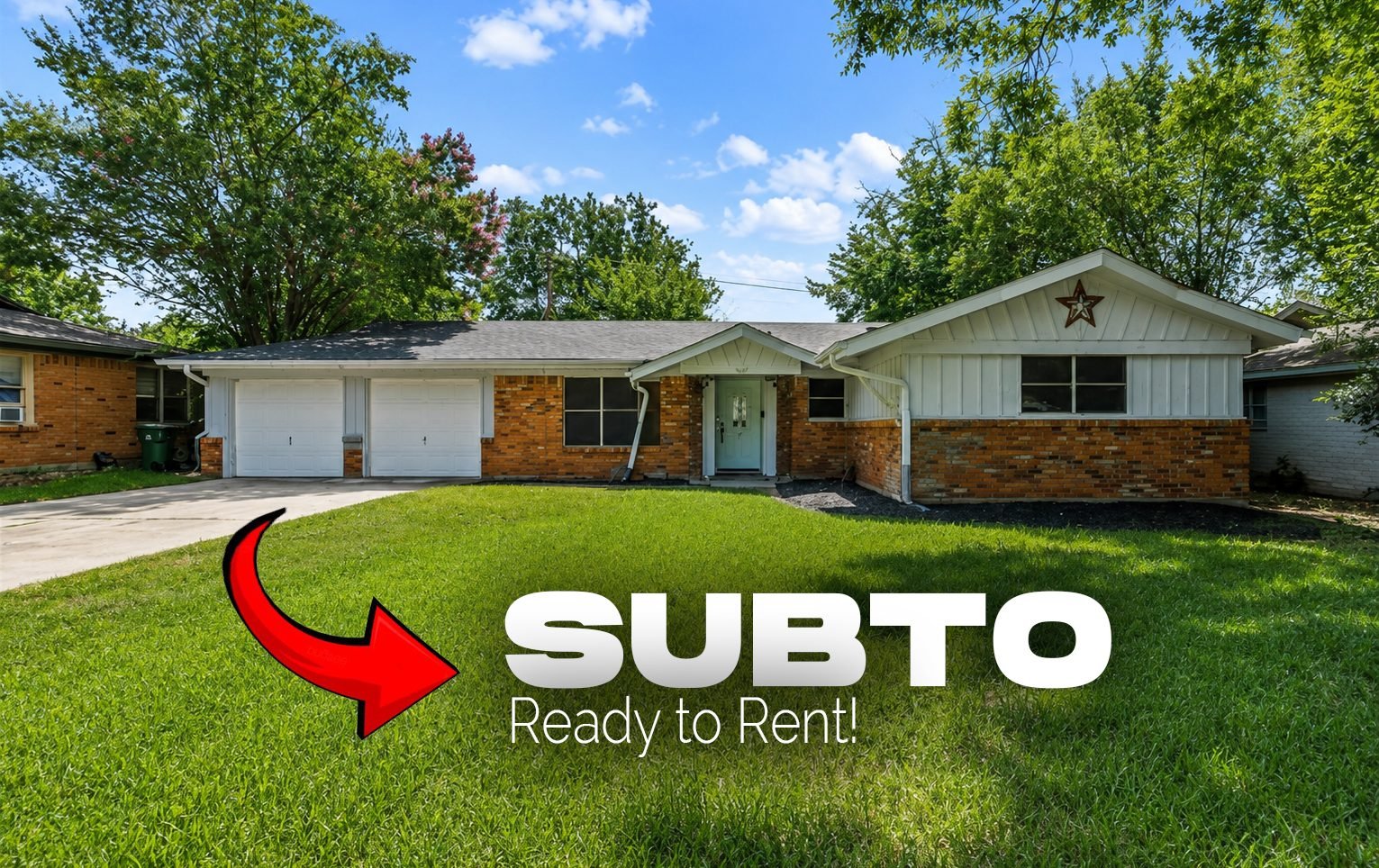 ๐ฅ Subject-To Deal in Richland Hills TX ๐ฅ๐ฅ Only 12.5K Down + CC to Step In ๐ต 3 Bed Brick Home in the Dallas / Fort Worth Metro ๐ NO Pre-approval or Credit Check ๐ซ