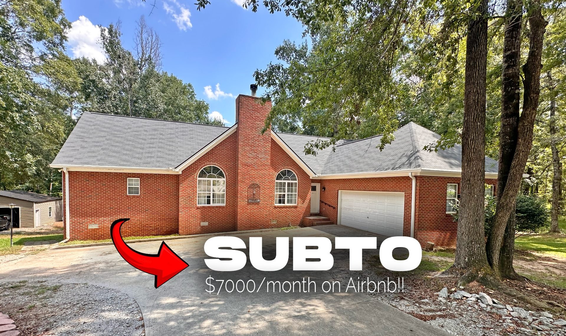๐ฅ Subject-To STR Money Maker in Eatonton GA ๐ฅ 4 Bed / 3 Bath, 2,560 sqft on Over an Acre ๐ก Up to $7,000/mo on Airbnb ๐ฐ Just $25k Down + CC to Take Over ๐ Private Lake Access Community ๐ค No Bank Qualifying ๐ซ