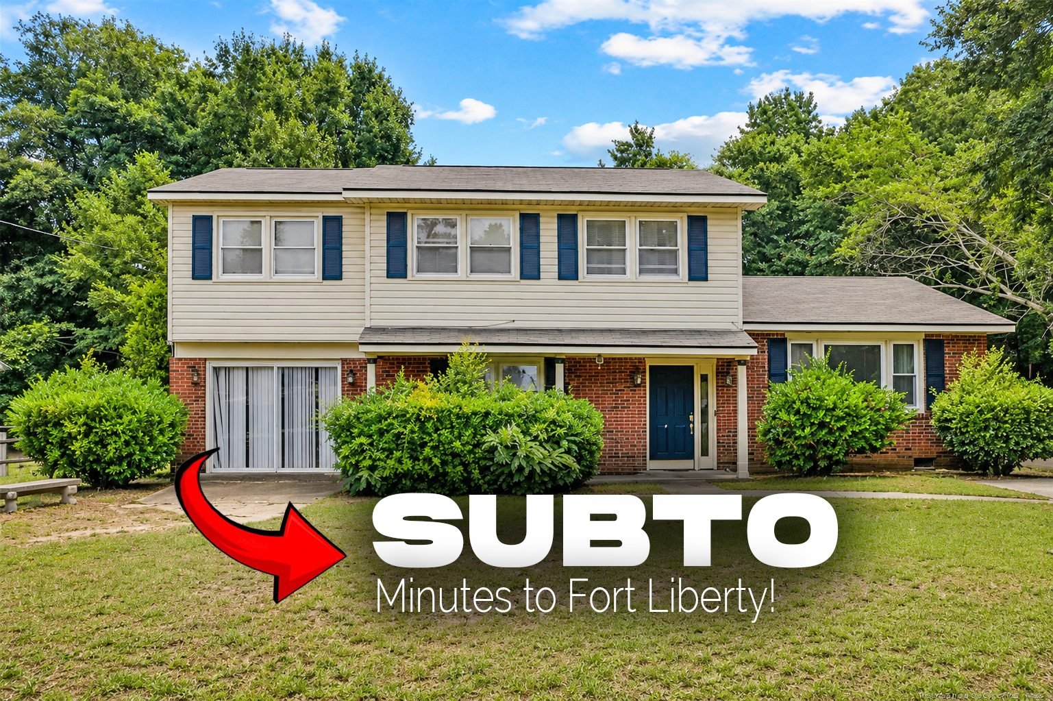 ๐ฅ CRAZY SUB2 in Fayetteville NC ๐ฅ๐ฅ 2,130 sqft 3 Bed / 2 Bath ๐ ๐ Minutes to Fort Liberty ๐๏ธ No Bank Qualifying, No Credit Check ๐ซ