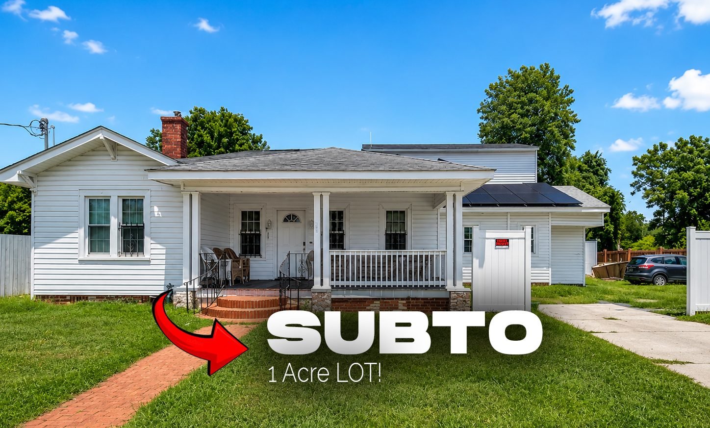๐ฅ Subject-To Co-Living Cash Cow in Lumberton NC ๐ฅ๐ฅ Massive 5 Bed / 3.5 Bath, 3,032 sqft on Over an Acre ๐ก Just $25k Down + CC to Take Over ๐ Oversized Workshop + Sunroom ๐ ๏ธ No Bank Qualifying, No Credit Check ๐ซ